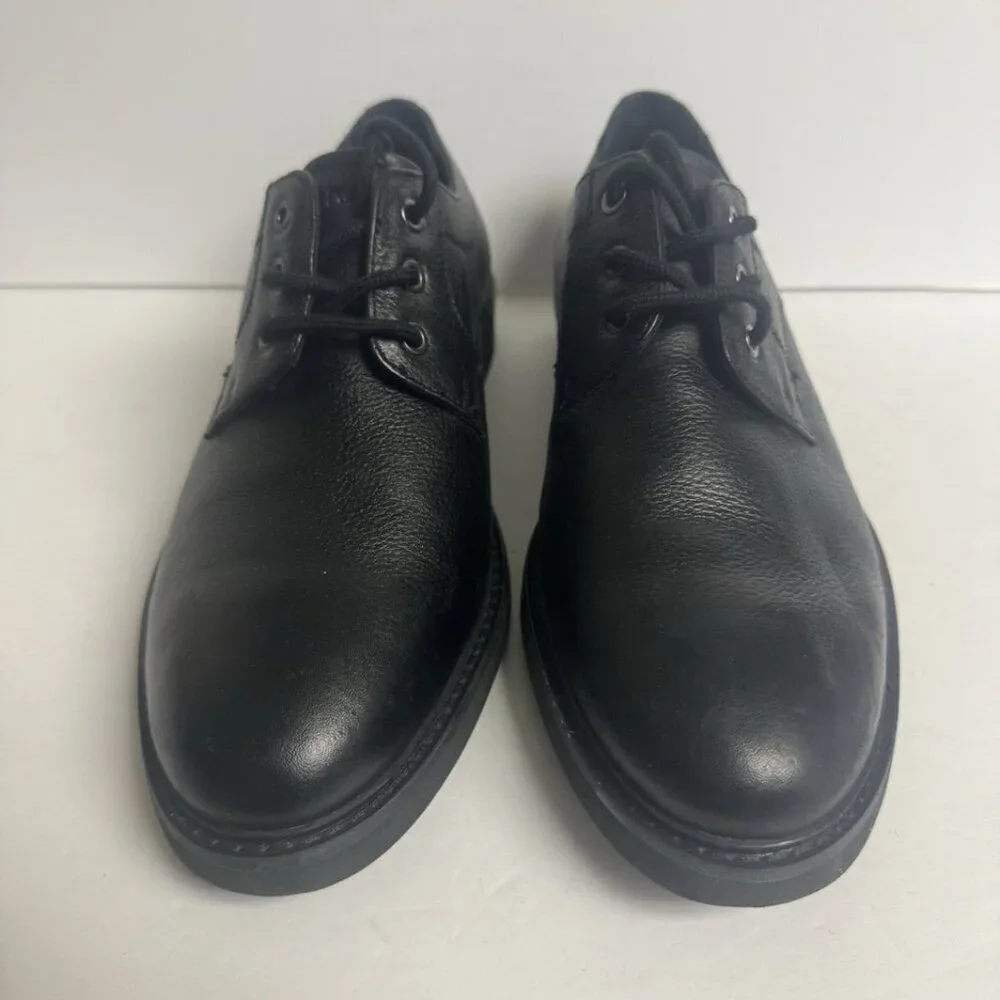 Hush Puppies Mens Detroit PT Oxford Black Size 10.5 M